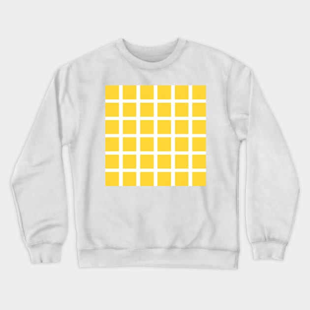 Grid Optical Illusion Crewneck Sweatshirt by TheDaintyTaurus